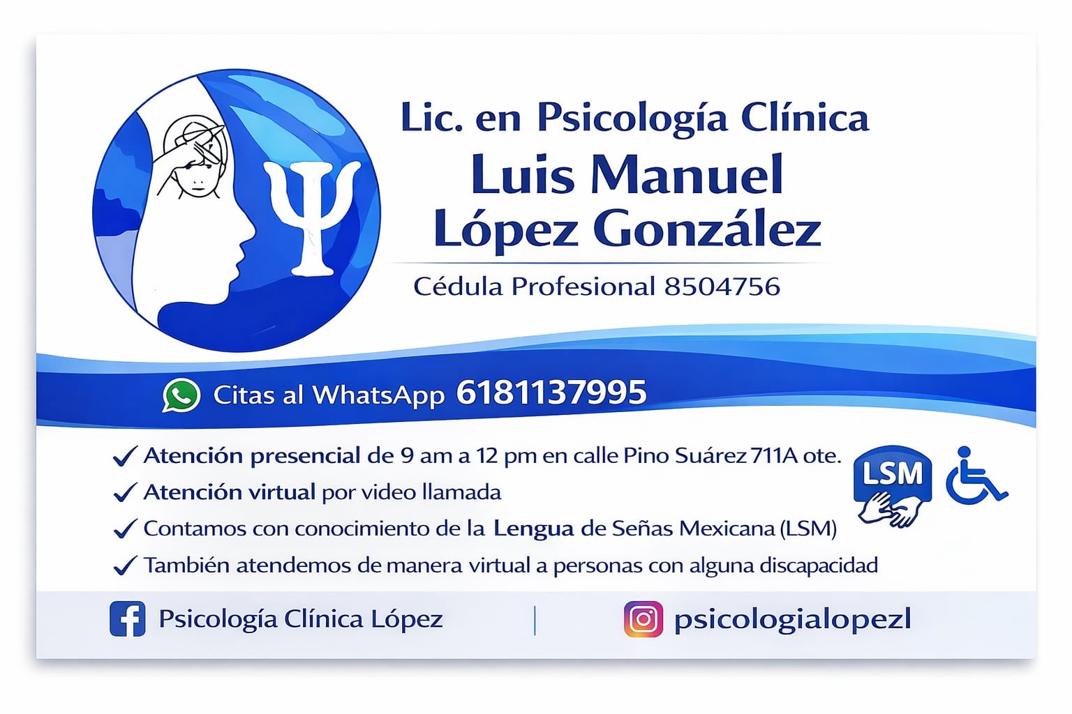Psicología Clínica Luis Manuel López González (psicología)