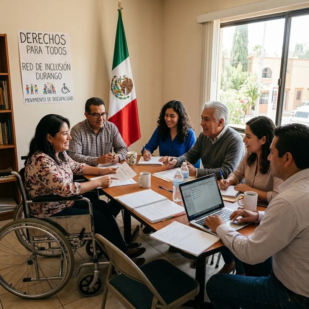 Reunión del equipo de Sí Se Puede planificando acciones por la inclusión